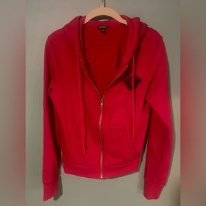 True religion hoodie size S in excellent condition- Red